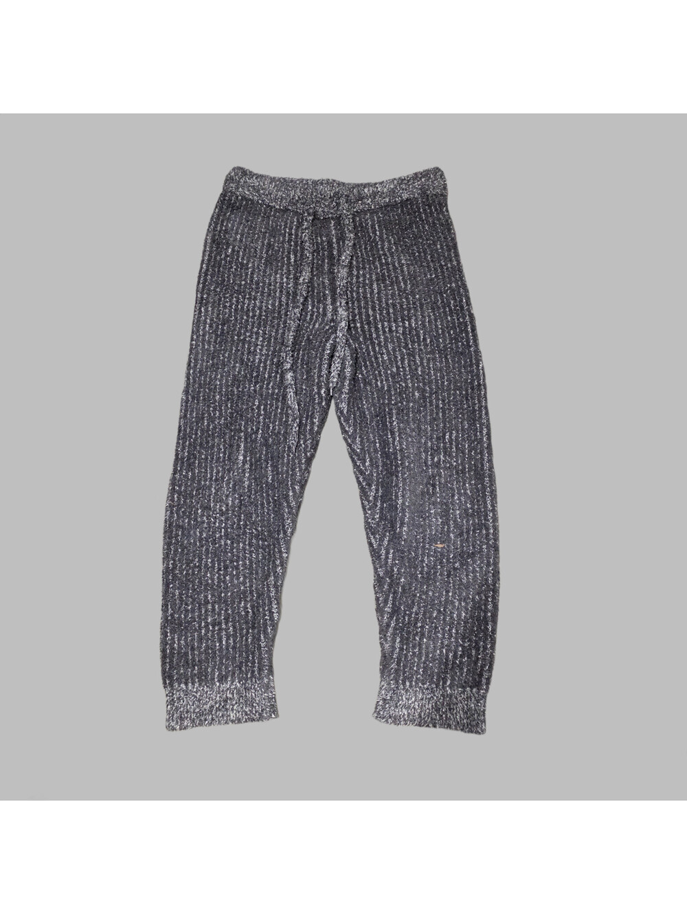 Gelato Pique Homme Lounge Pants M Fuzzy Striped Cozy Roomwear Japan